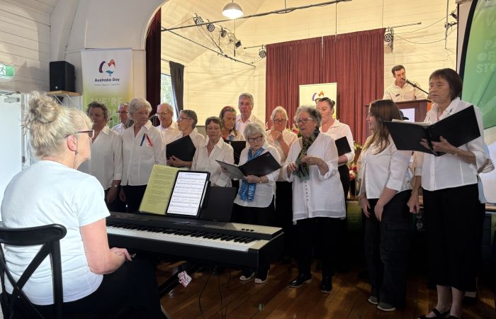 2026 Australia Day Awards Scottsdale Choir