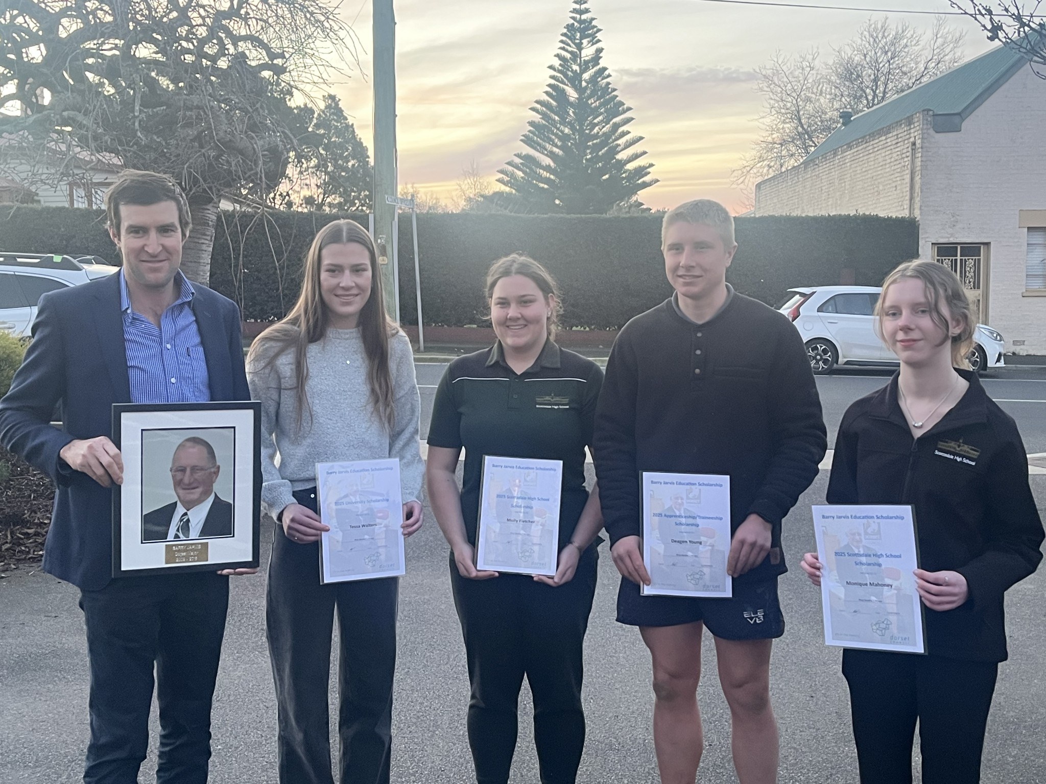 2025 Barry Jarvis Education Scholarships Group Photo
