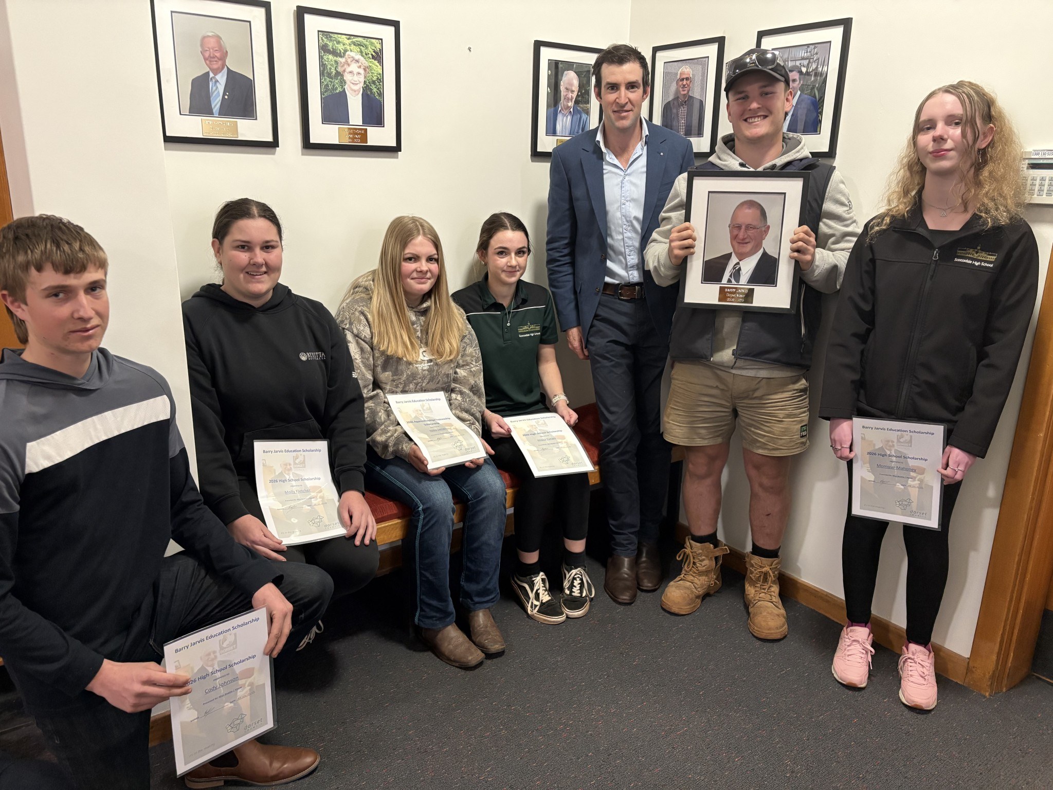 2026 Barry Jarvis Education Scholarship Recipients