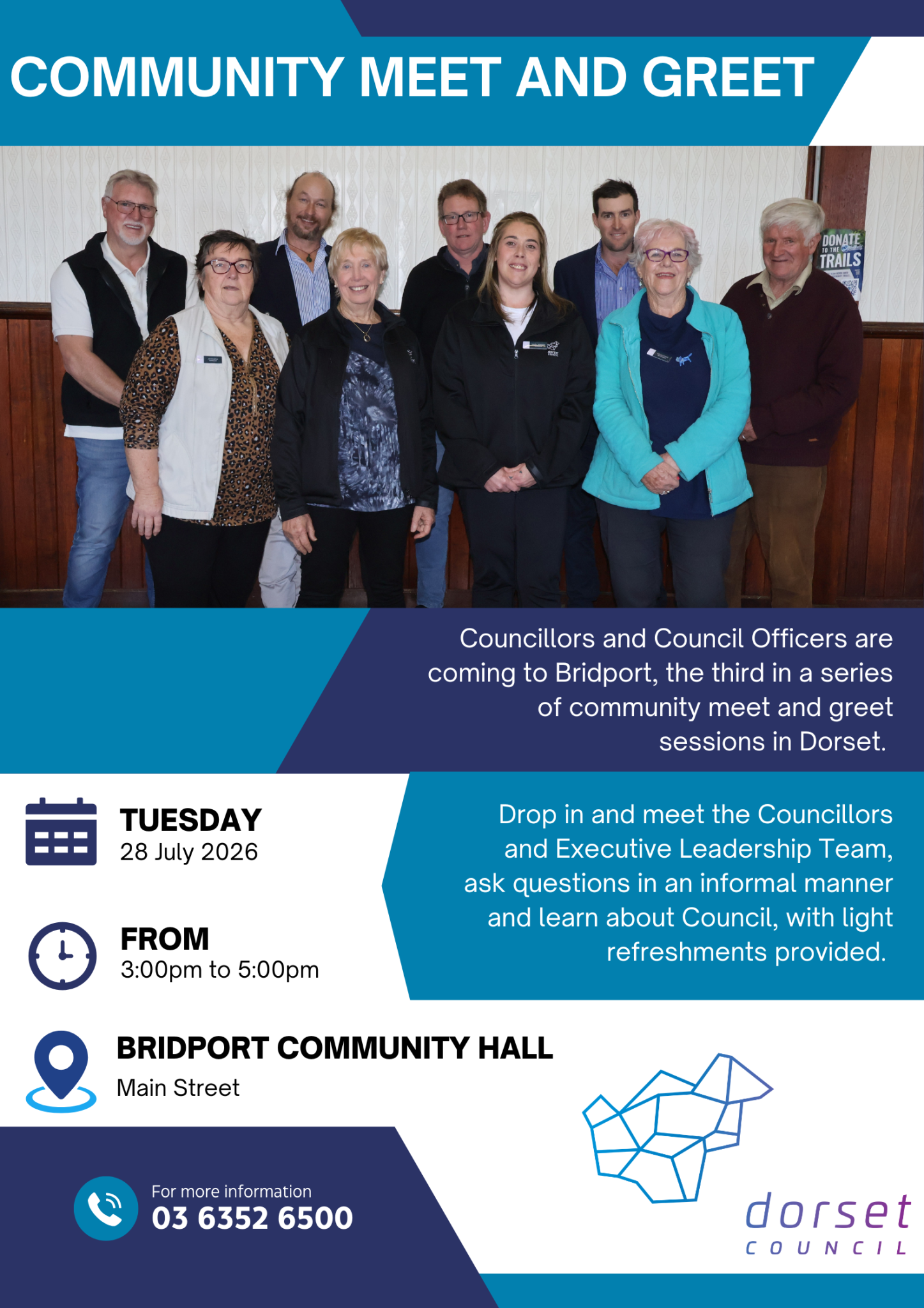 2026 Community Meet and Greet Session Poster