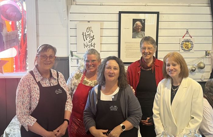 Mechanics Hall Committee with Her Excellency