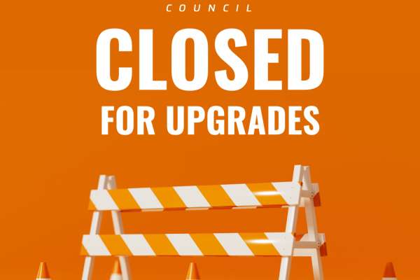Closed for Maintenance Upgrade